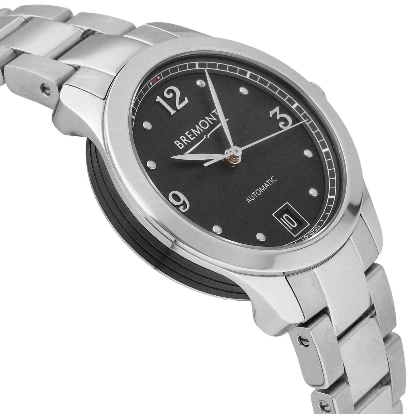 Bremont Solo 34 Black Dial Automatic 34mm Ladies Watch SOLO34-AJ-BK-B