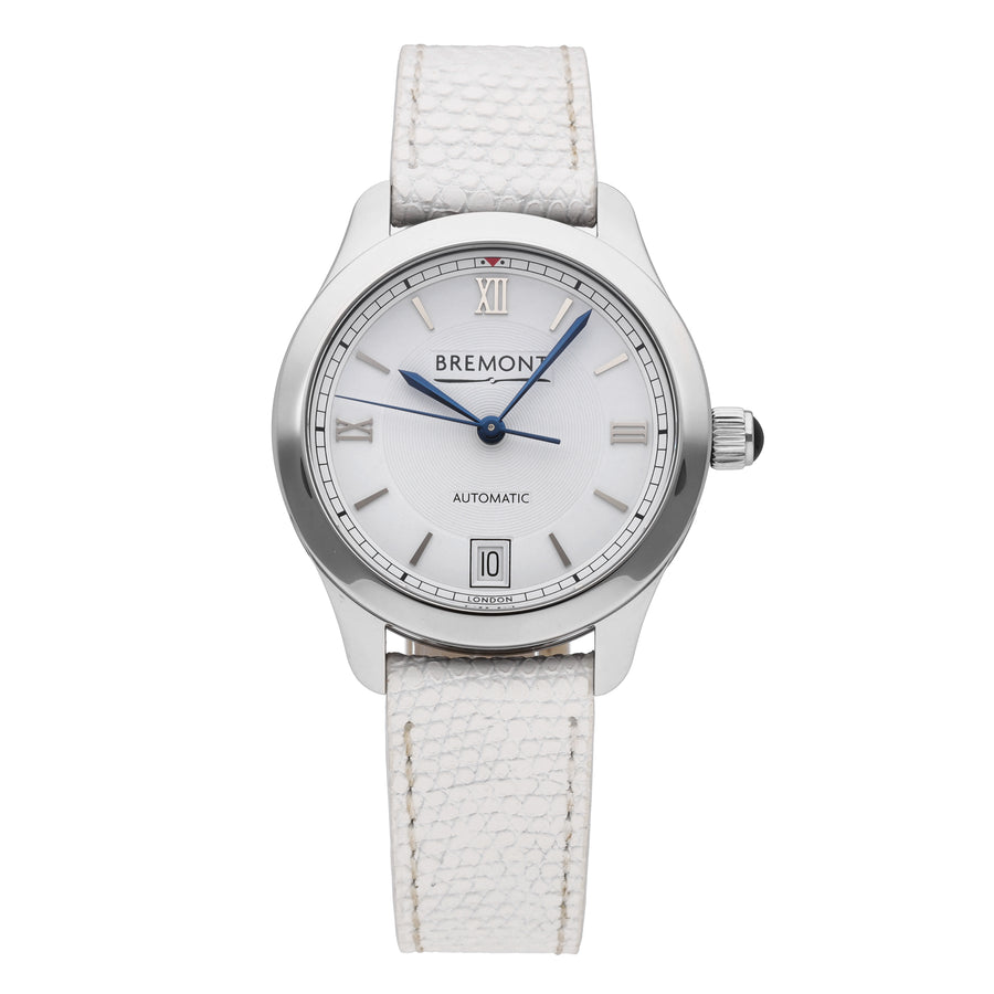 Bremont Solo 34 White Dial 34mm Automatic Ladies Watch SOLO34-AJ-WH-R-S