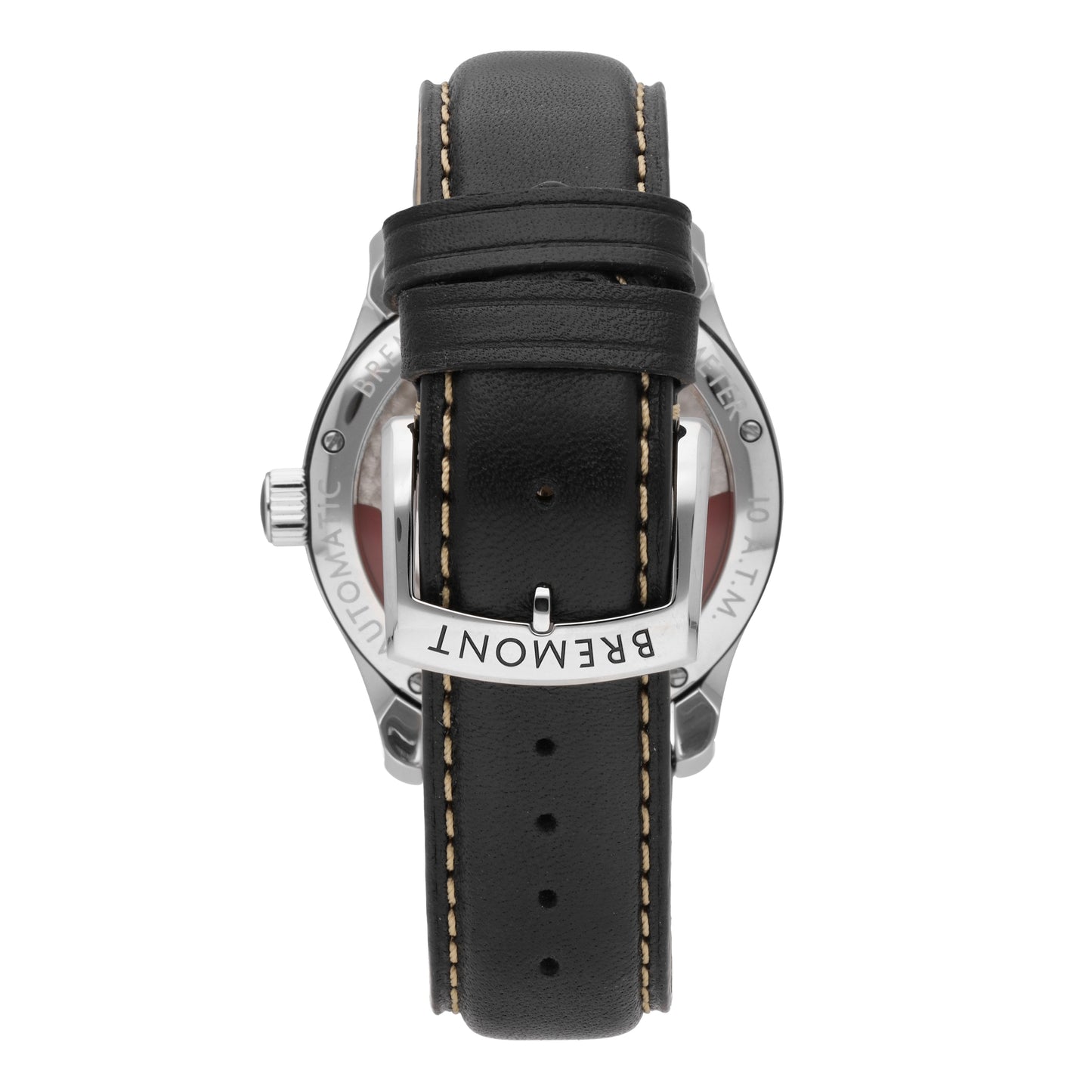 Bremont Solo 43 Stainless Steel Black Dial 43mm Automatic Mens SOLO43-P-BK-R-S