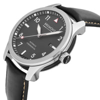 Bremont Solo 43 Stainless Steel Black Dial 43mm Automatic Mens SOLO43-P-BK-R-S