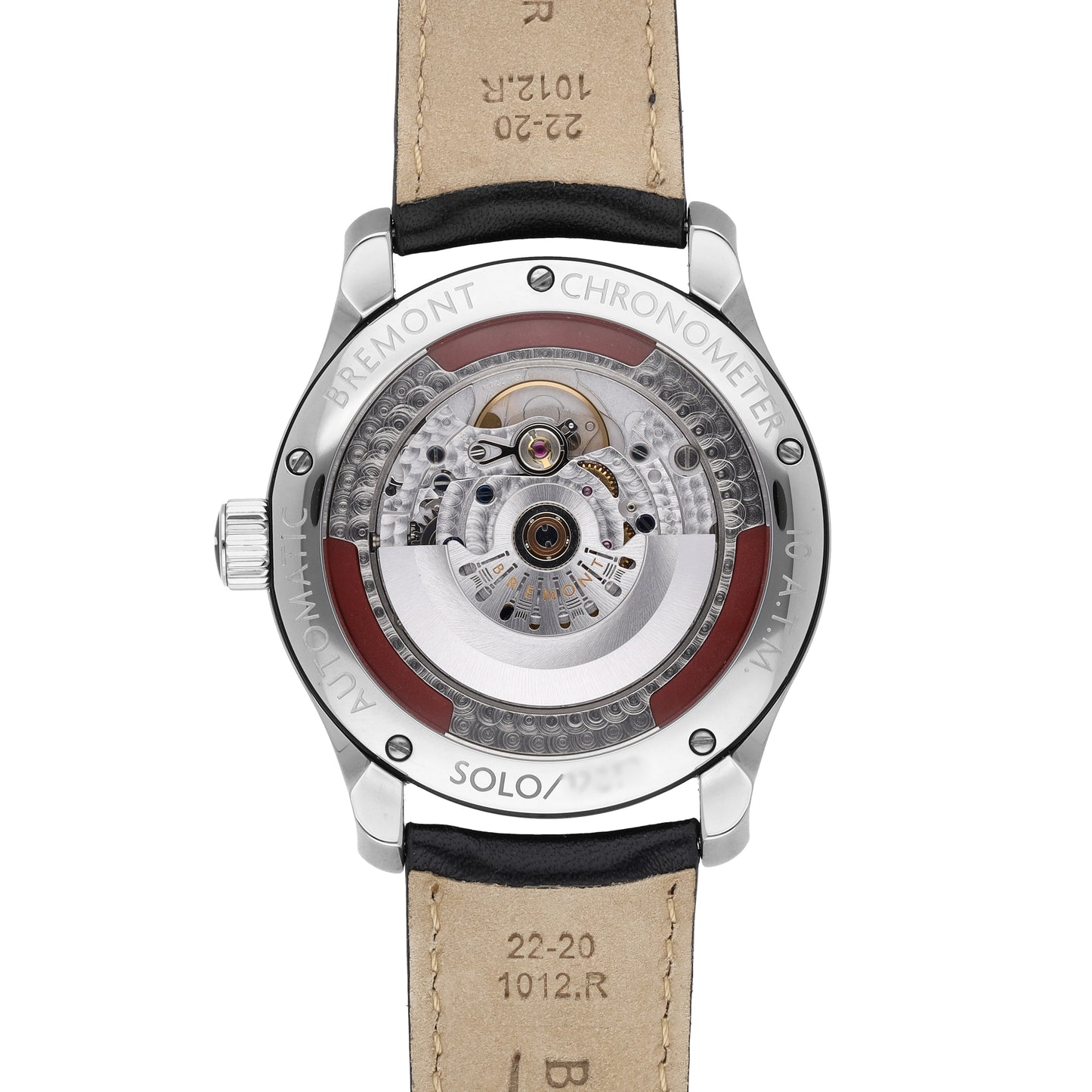 Bremont Solo 43 Stainless Steel Black Dial 43mm Automatic Mens SOLO43-P-BK-R-S