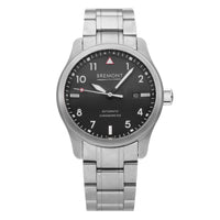 Bremont Solo 43 Stainless Steel Black Dial 43mm Automatic Mens Watch SOLO43-WH-B
