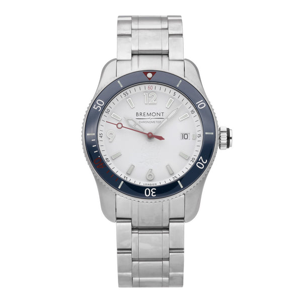 Bremont Supermarine S300 RFU LE White Dial 40mm Automatic Men's Watch S300-RFU-B