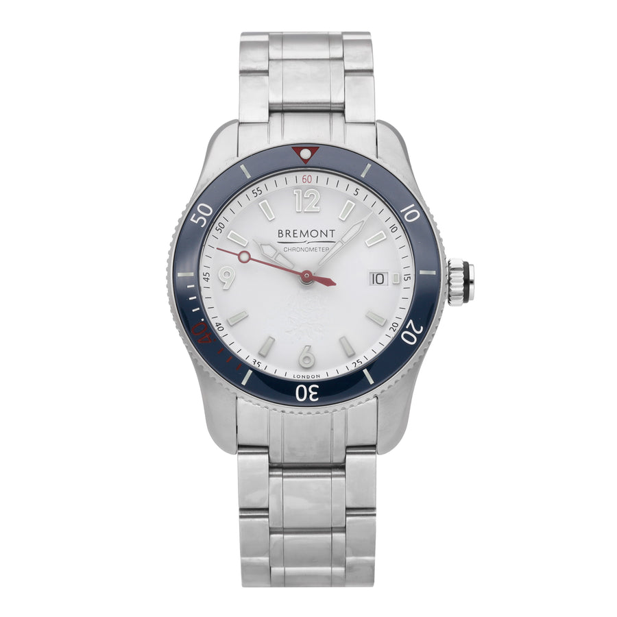 Bremont Supermarine S300 RFU LE White Dial 40mm Automatic Men's Watch S300-RFU-B