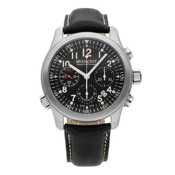 Bremont ALT1-P Black Dial 43mm Automatic Men's Watch ALT1-P-BK-S