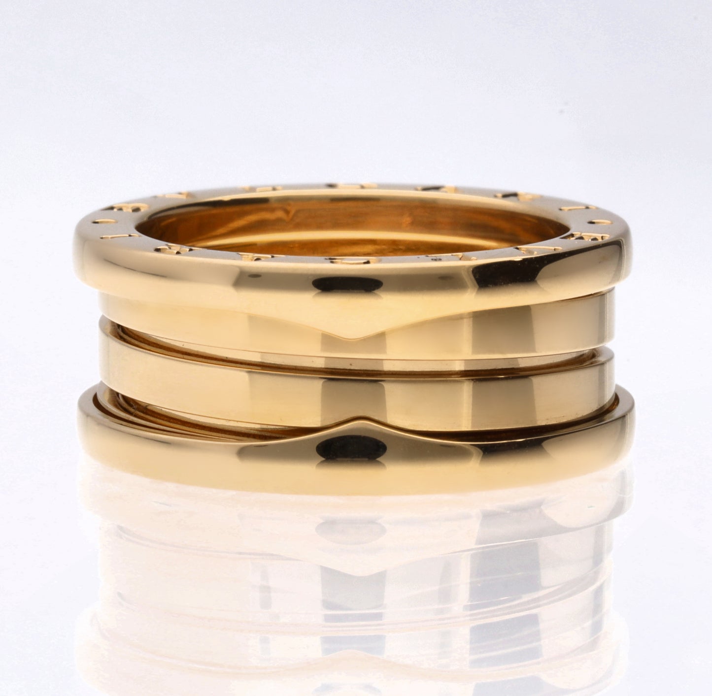 Bulgari B.Zero1 Three Band Ring 18k Rose Gold