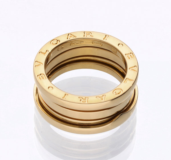Bulgari B.Zero1 Three Band Ring 18k Rose Gold