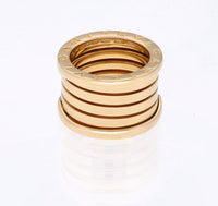 Bulgari B.Zero1 XXTH Anniversary Five Band Ring 18k Rose Gold 323564
