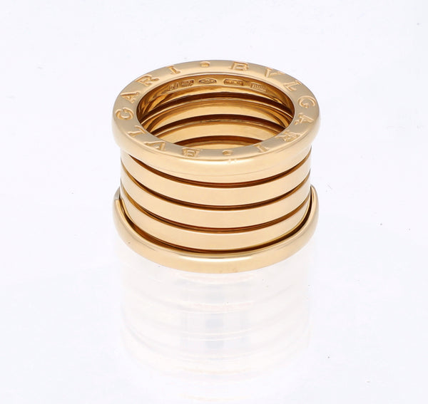 Bulgari B.Zero1 XXTH Anniversary Five Band Ring 18k Rose Gold 323564