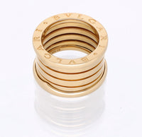 Bulgari B.Zero1 XXTH Anniversary Five Band Ring 18k Rose Gold 323564