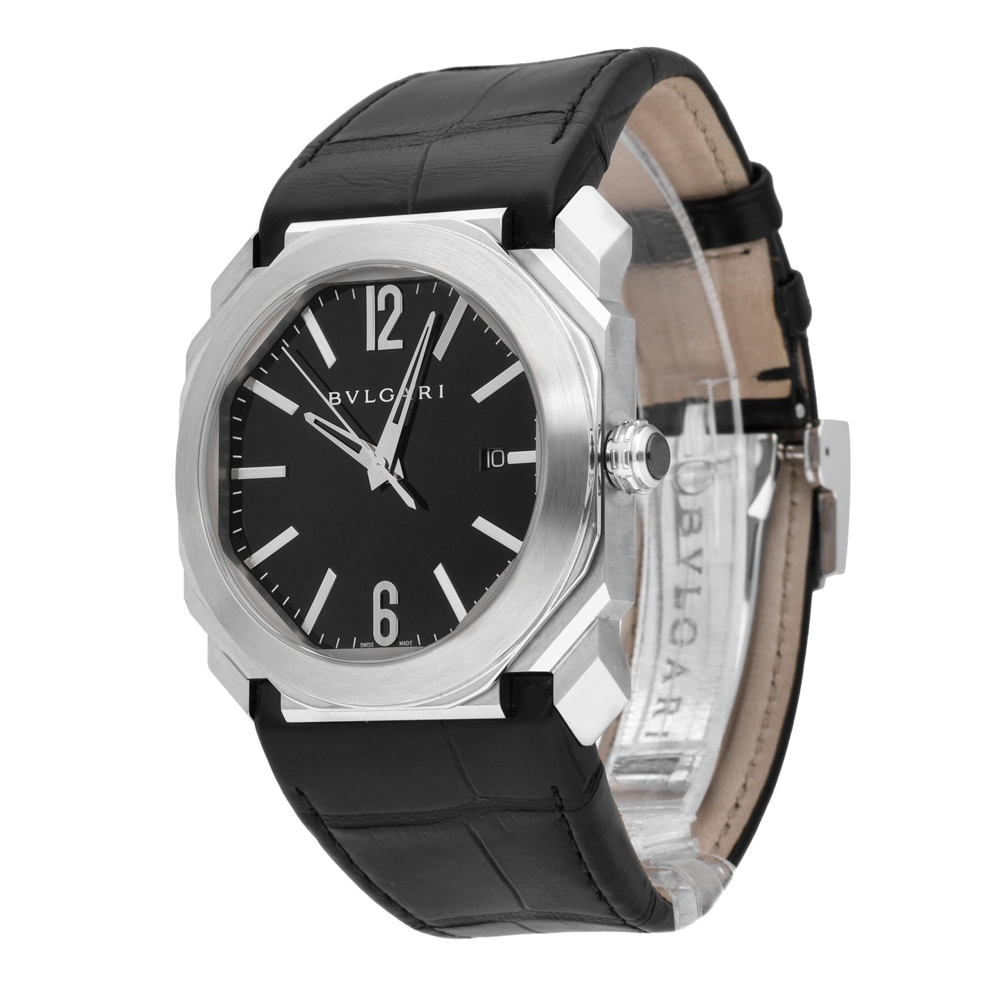 Bulgari Octo Solotempo Black Dial 41.5mm Automatic Men's Watch 101964