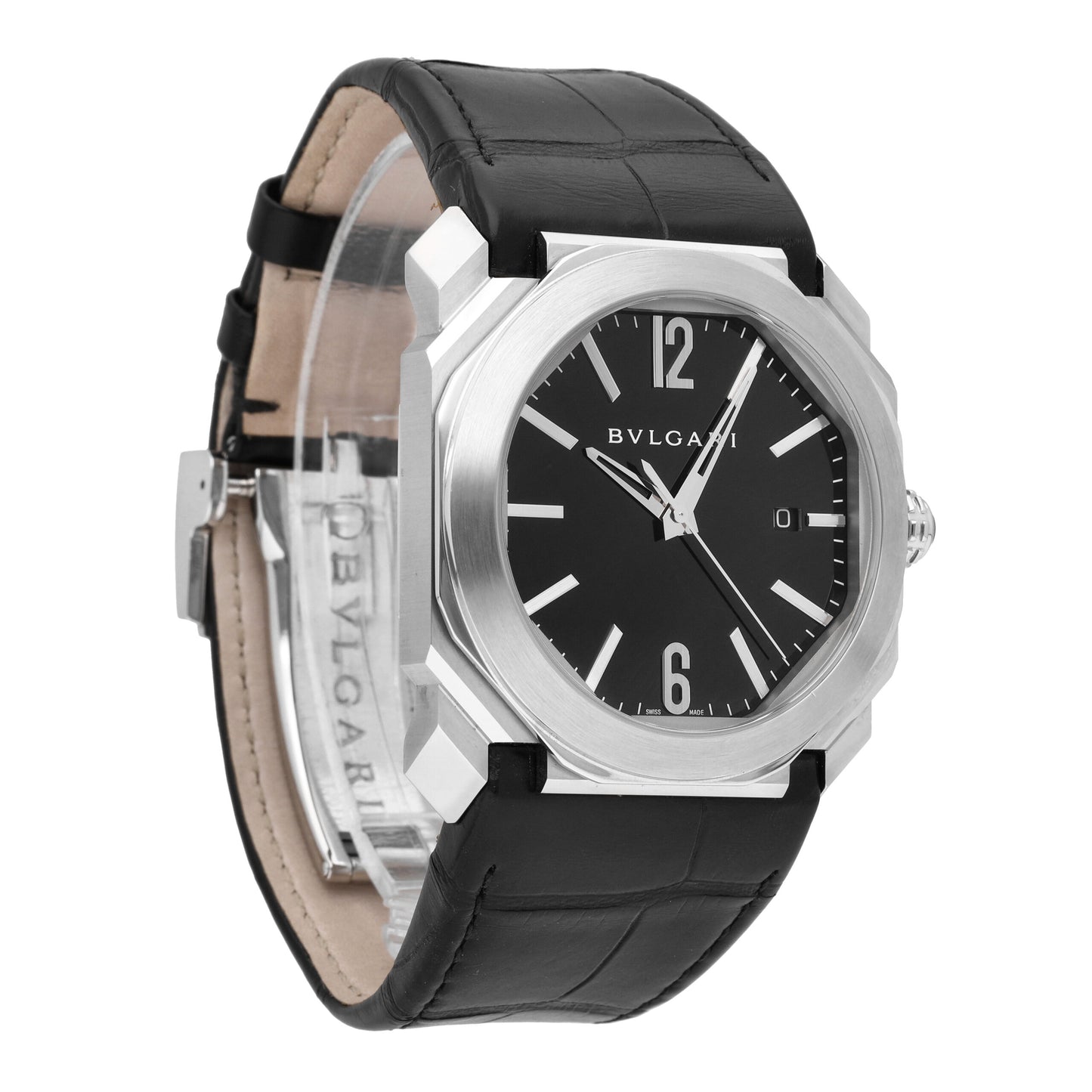 Bulgari Octo Solotempo Black Dial 41.5mm Automatic Men's Watch 101964