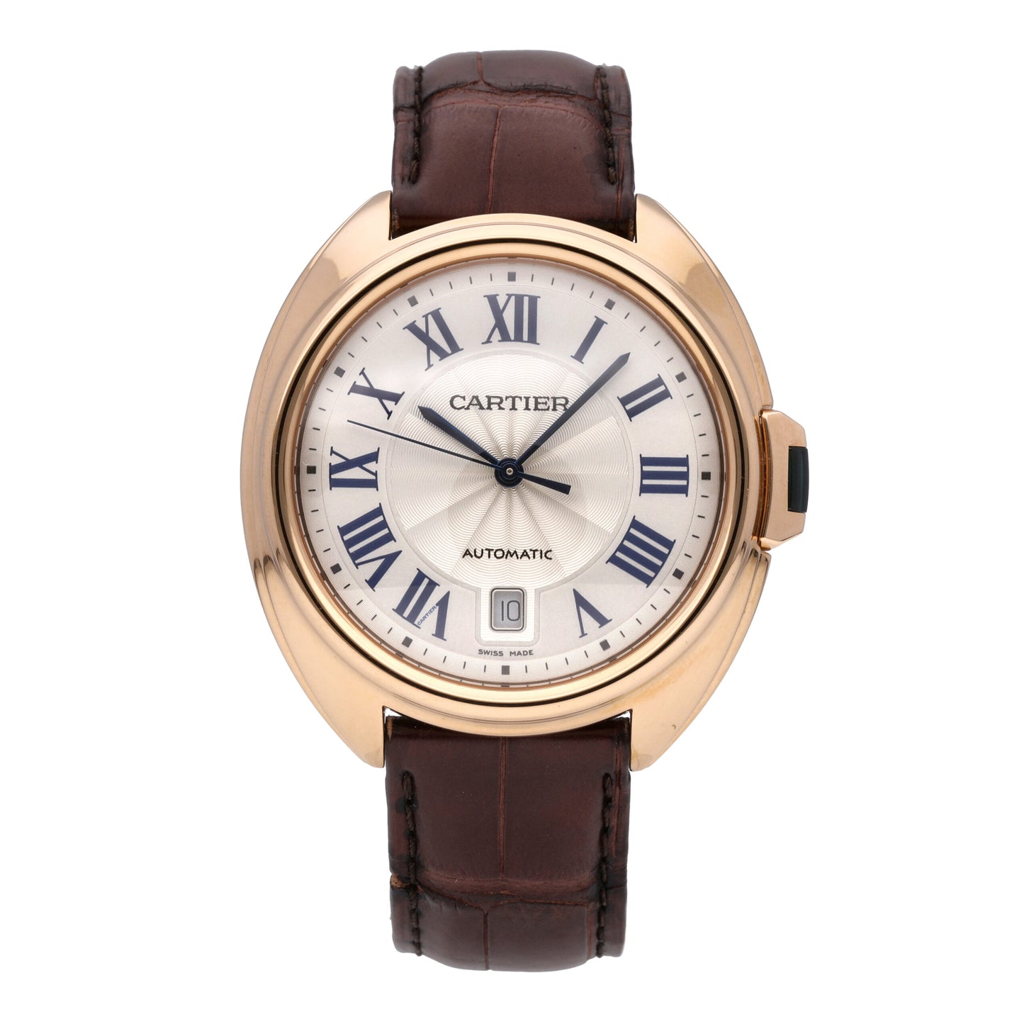 Cartier Cle De Cartier 18k Rose Gold 40mm Automatic Men's Watch WGCL0004