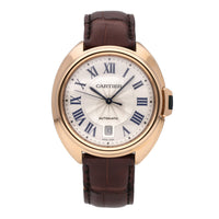 Cartier Cle De Cartier 18k Rose Gold 40mm Automatic Men's Watch WGCL0004