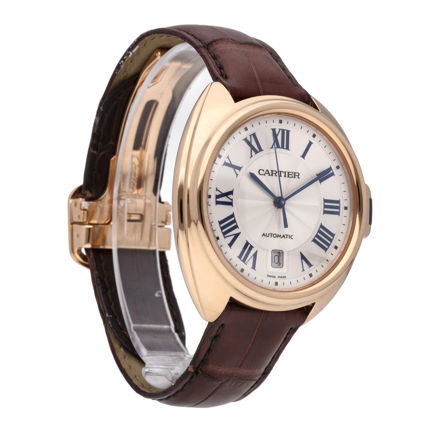 Cartier Cle De Cartier 18k Rose Gold 40mm Automatic Men's Watch WGCL0004