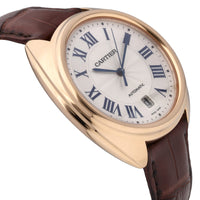 Cartier Cle De Cartier 18k Rose Gold 40mm Automatic Men's Watch WGCL0004