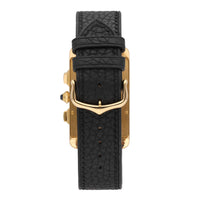 Cartier Tank Américaine 18k Yellow Gold White Dial Quartz Men's Watch 1730