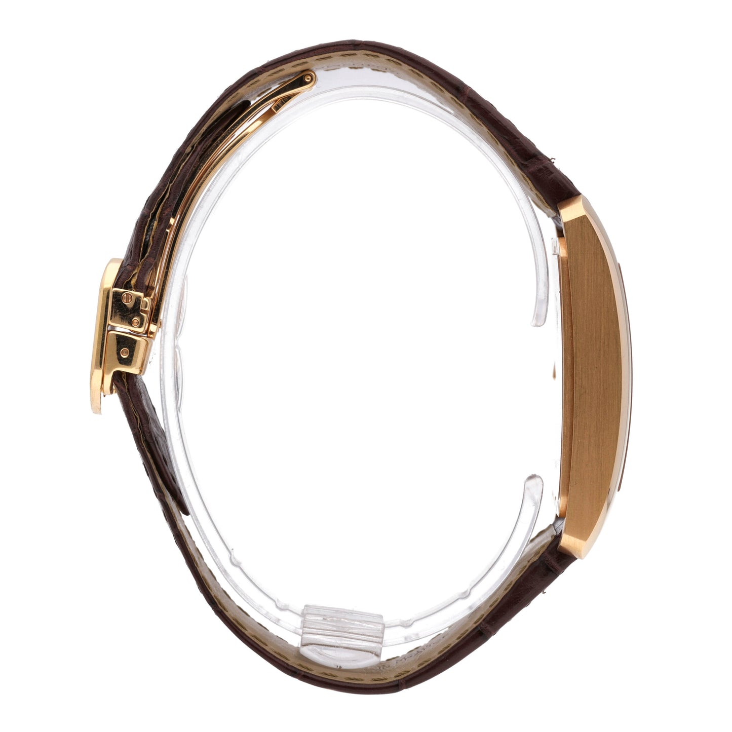 Cartier Tank MC Skeleton 18k Rose Gold Manual-Wind Men's Watch W5310040