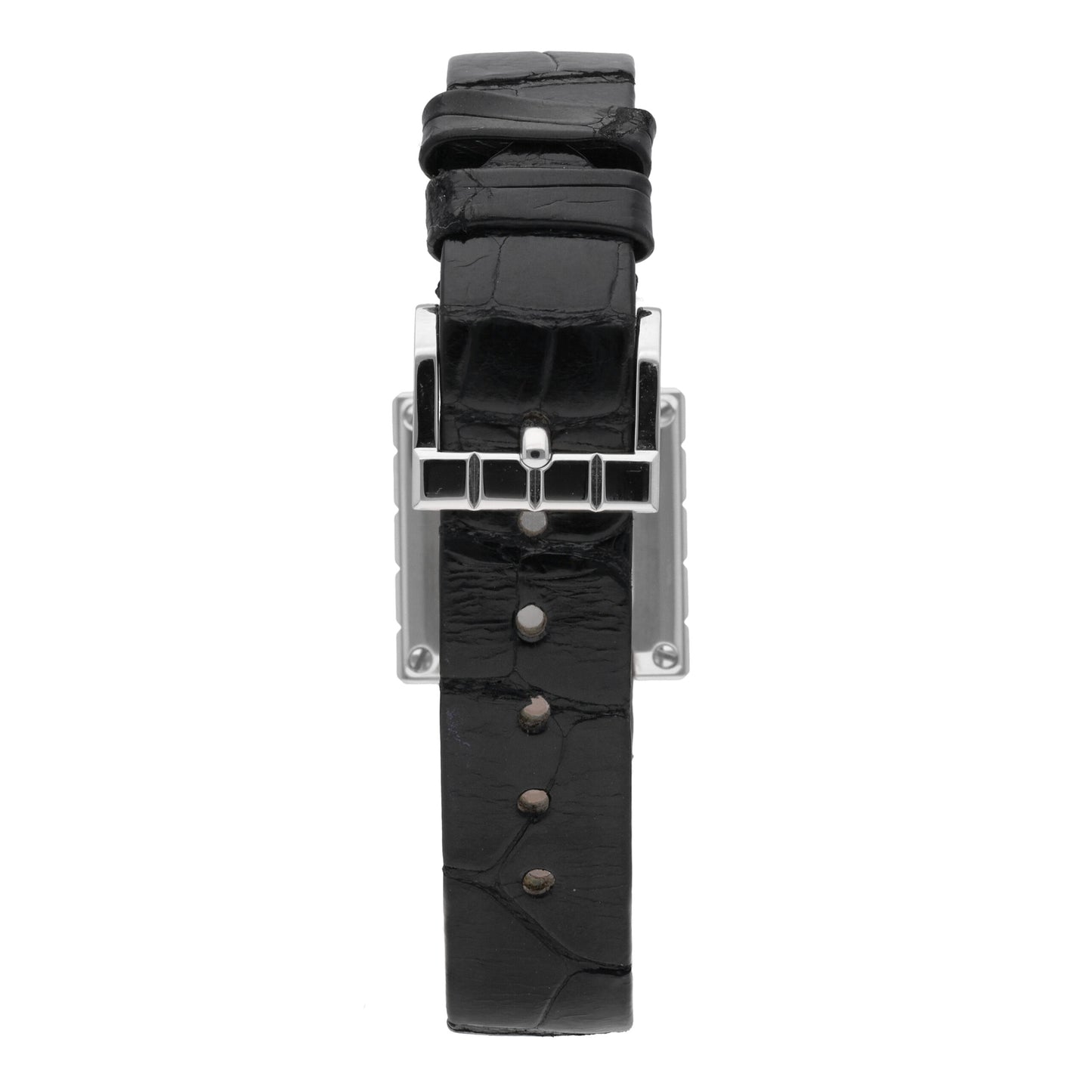 Chopard Ice Cube 18k White Gold Silver Dial Quartz Ladies Watch 127432-1001