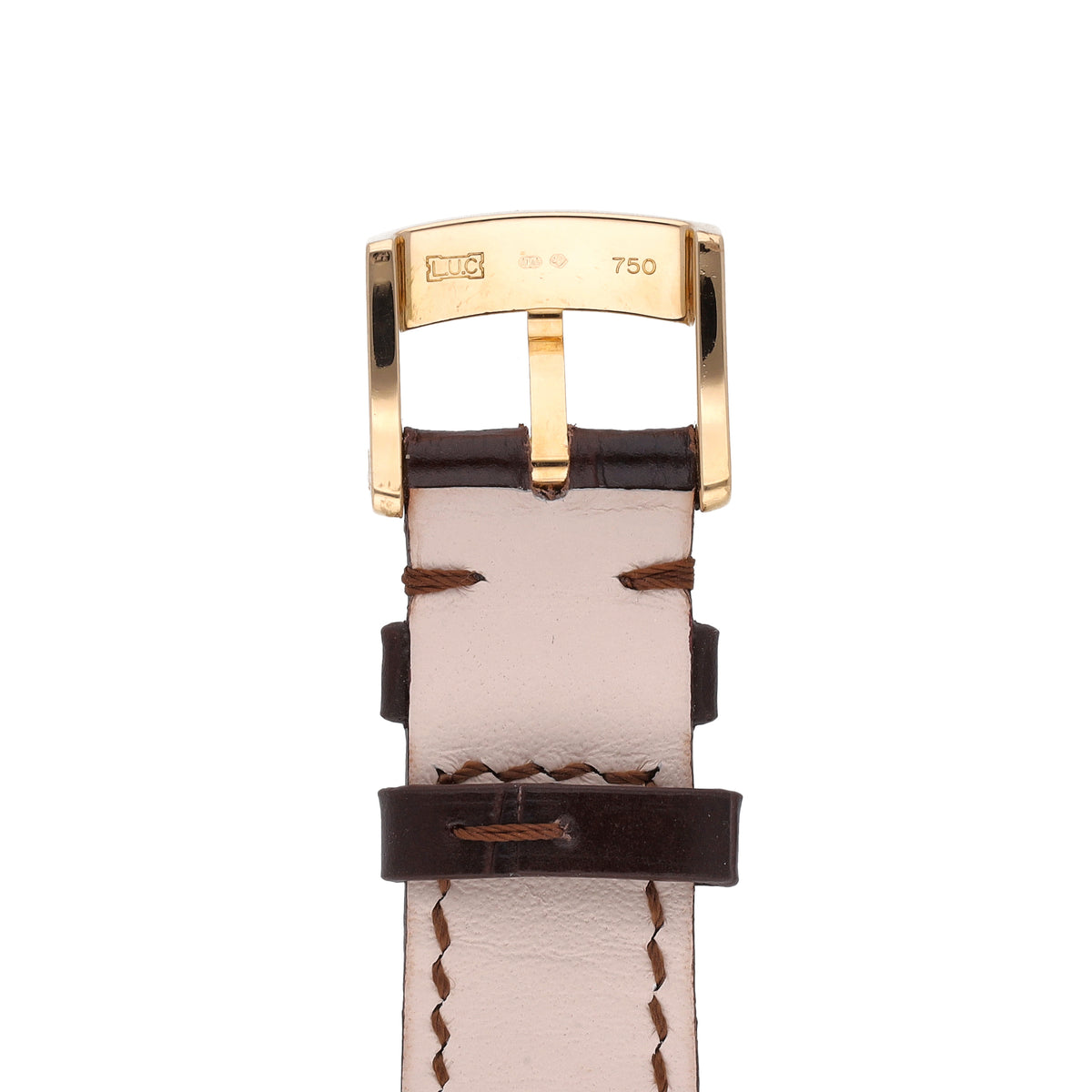 Chopard L.U.C 18k Rose Gold Silver Dial 39.5mm Automatic Men's Watch 161907-0001