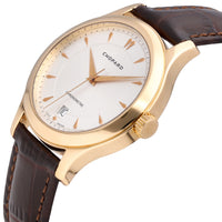 Chopard L.U.C 18k Rose Gold Silver Dial 39.5mm Automatic Men's Watch 161907-0001