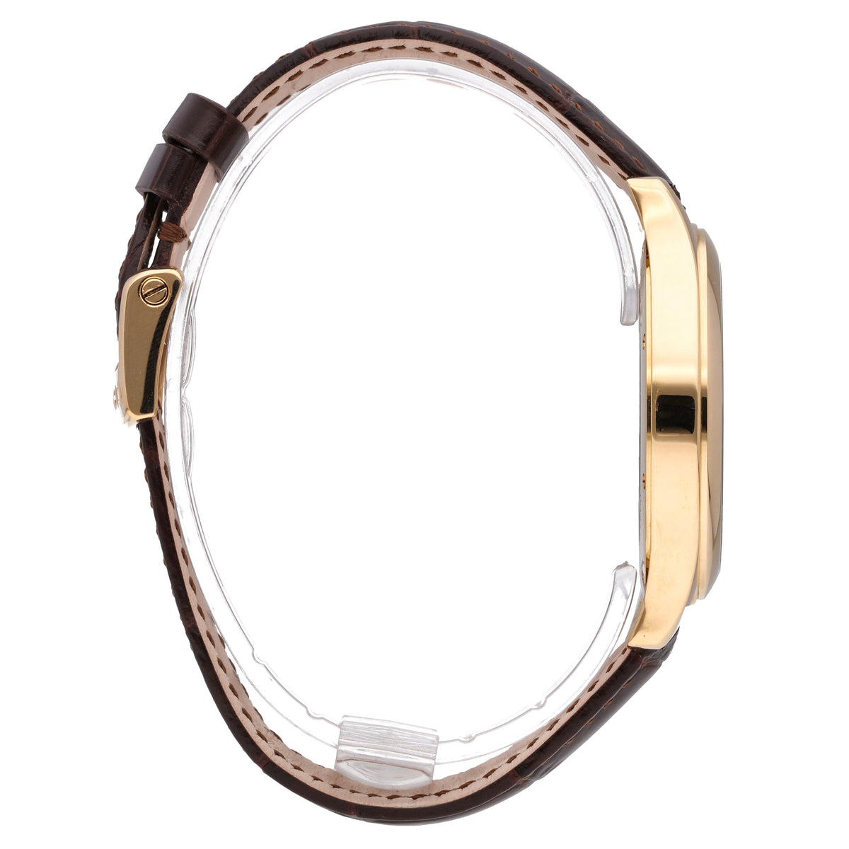 Chopard L.U.C 18k Rose Gold Silver Dial 39.5mm Automatic Men's Watch 161907-0001
