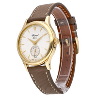 Chopard L.U.C 18k Yellow Gold White Dial 36mm Automatic Watch 16/1860