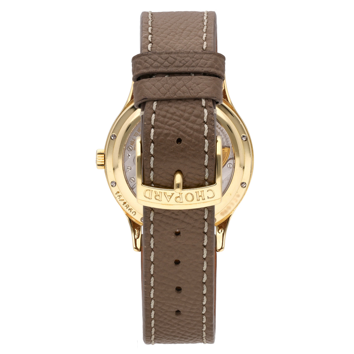 Chopard L.U.C 18k Yellow Gold White Dial 36mm Automatic Watch 16/1860