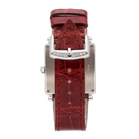 Franck Muller Master Square 18k White Gold Quartz Ladies Watch 6002 L QZ R D CD