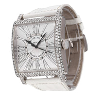 Franck Muller Master Square 18k White Gold 42mm Automatic Men's Watch 6000 K SC