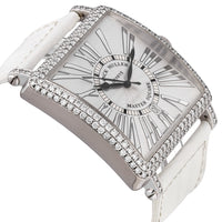Franck Muller Master Square 18k White Gold 42mm Automatic Men's Watch 6000 K SC