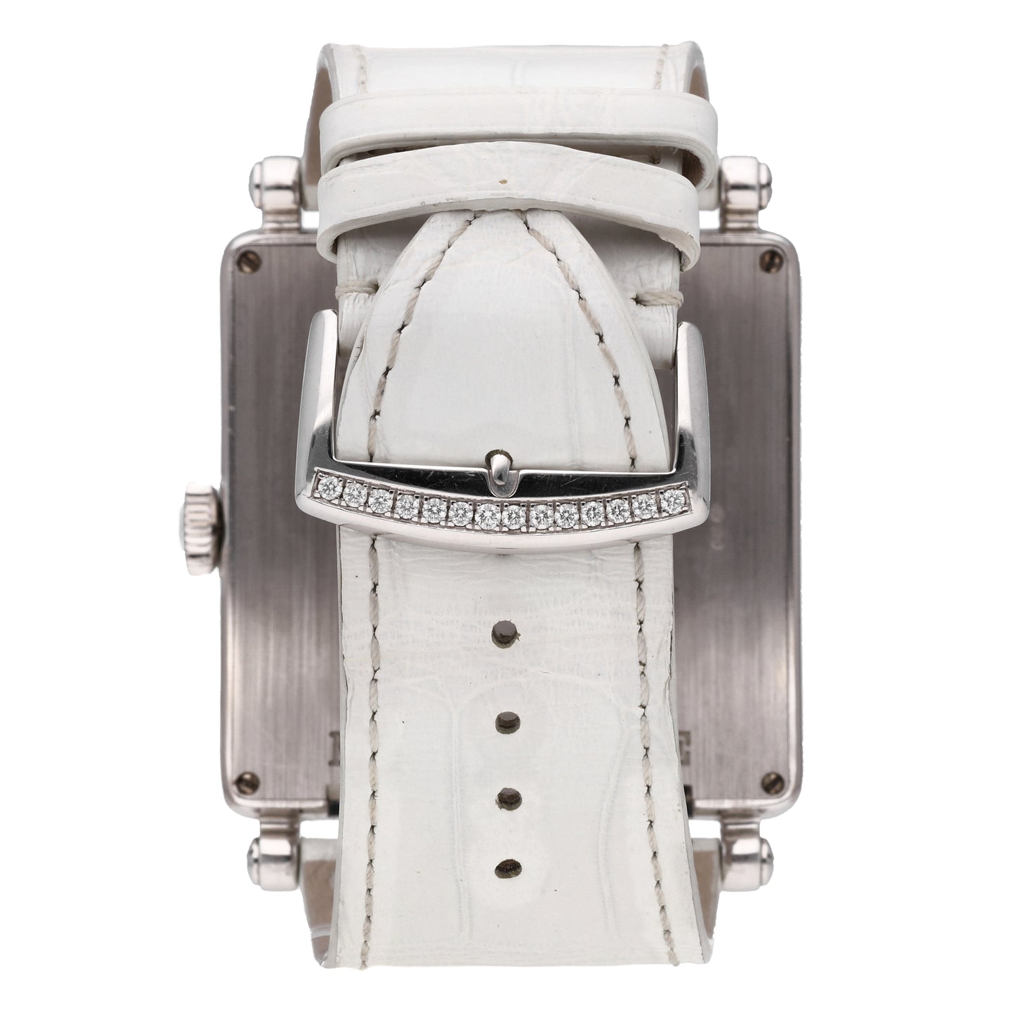 Franck Muller Master Square 18k White Gold 42mm Automatic Men's Watch 6000 K SC