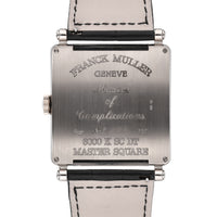 Franck Muller Master Square Date 18k White Gold Automatic Men Watch 6000 K SC DT