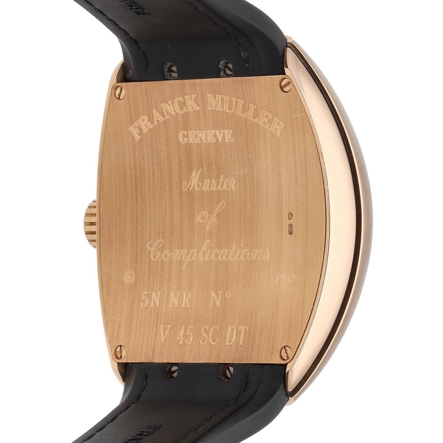 Franck Muller Vanguard 18k Rose Gold 45mm Automatic Men's Watch V-45-CC-DT-BR