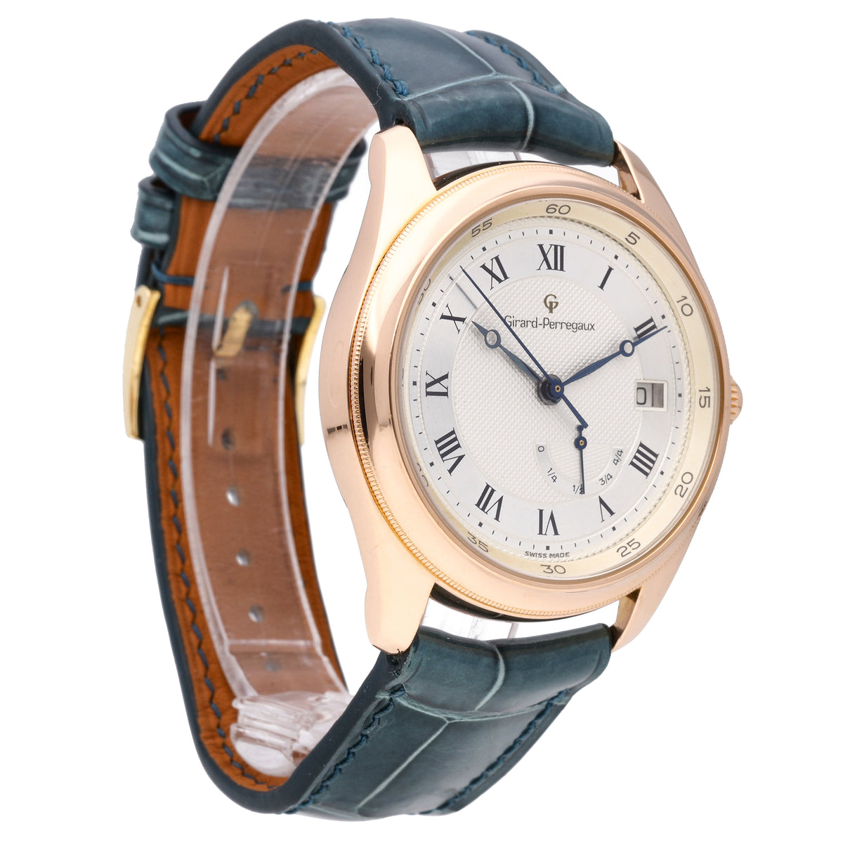 Girard Perregaux Power Reserve 18k Rose Gold 38mm Automtatic Men's Watch 4920