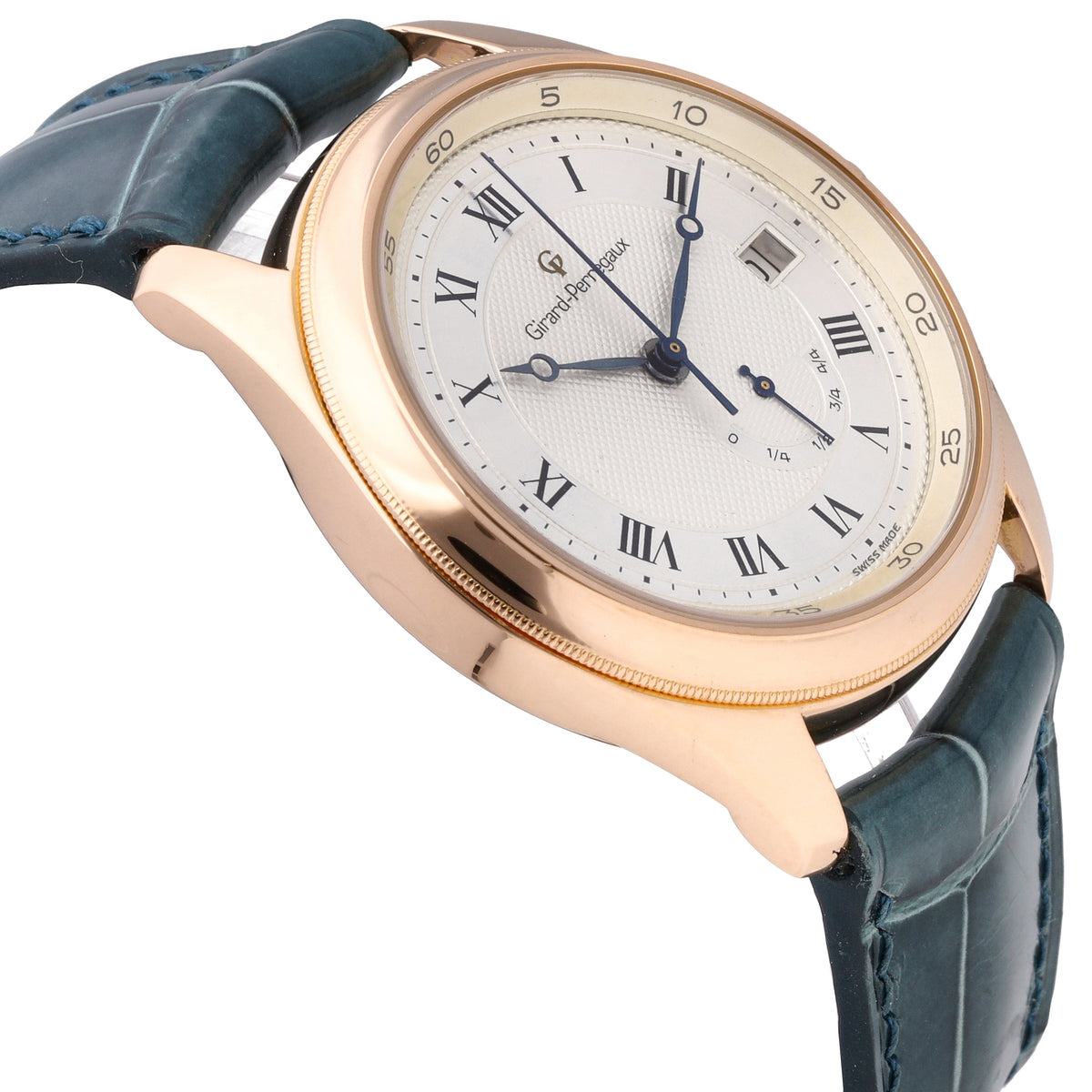 Girard Perregaux Power Reserve 18k Rose Gold 38mm Automtatic Men's Watch 4920