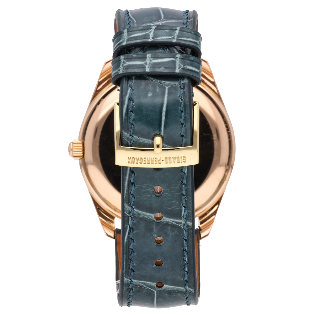 Girard Perregaux Power Reserve 18k Rose Gold 38mm Automtatic Men's Watch 4920