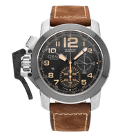Graham Chronofighter Black Dial 47mm Automatic Men's Watch 2CCAC.B02A.L134S
