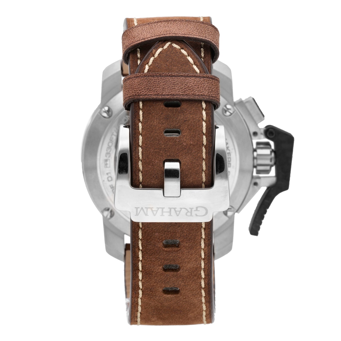 Graham Chronofighter Black Dial 47mm Automatic Men's Watch 2CCAC.B02A.L134S