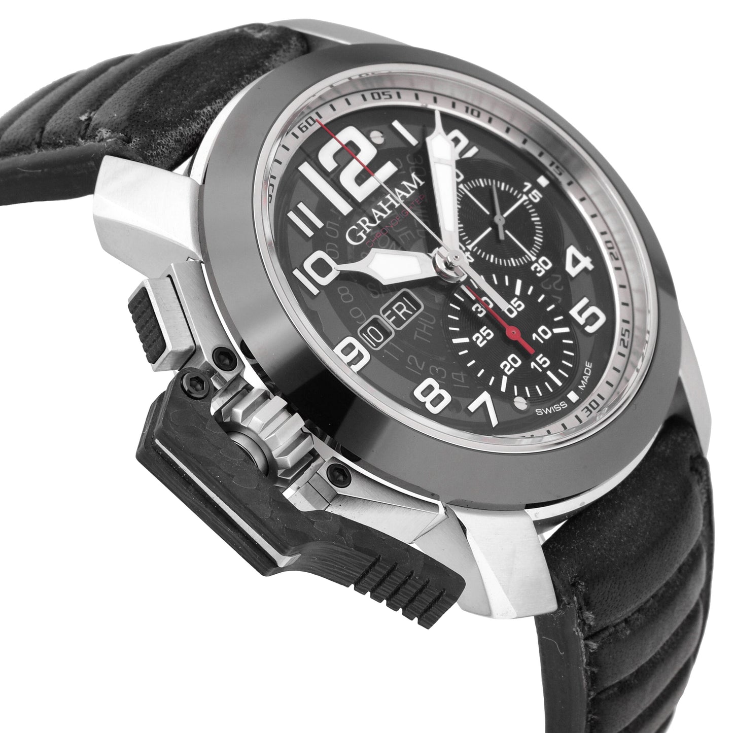 Graham Chronofighter Target Black 47mm Automatic Men's Watch 2CCAC.B33A.L143S
