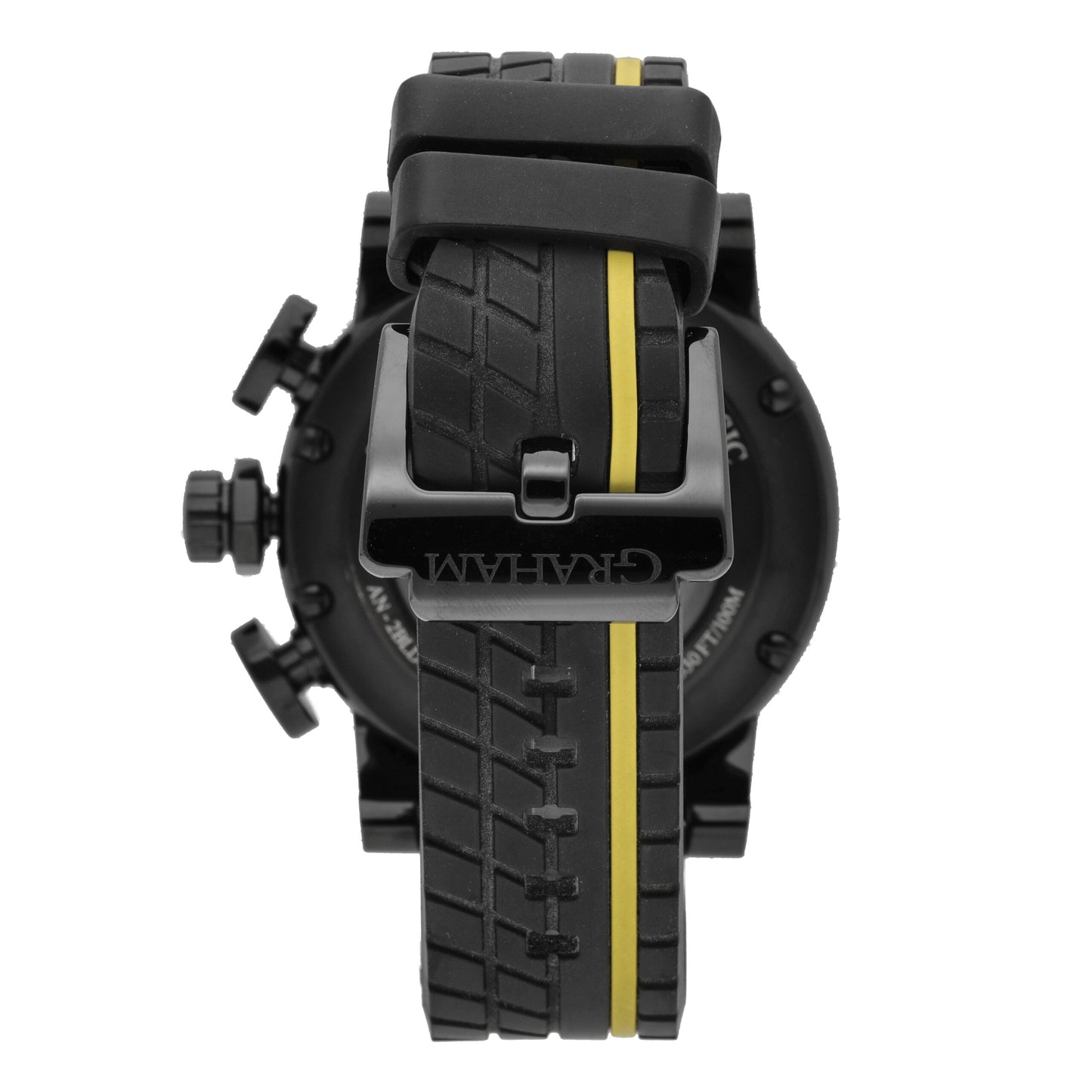 Graham Silverstone Stowe Racing Yellow D 48mm Auto Men's Watch 2BLDC.B28A.K66N