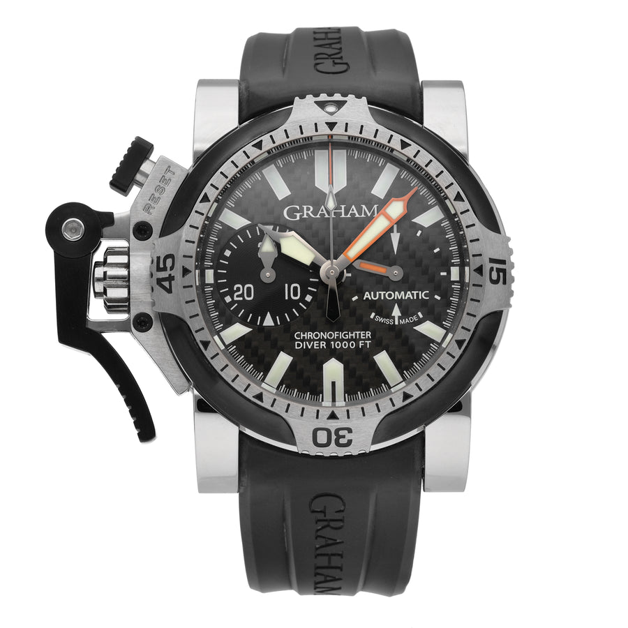 Graham Chronofighter Oversize Diver 47mm Automatic Mens Watch 2OVDIVAS.B03A.K10B