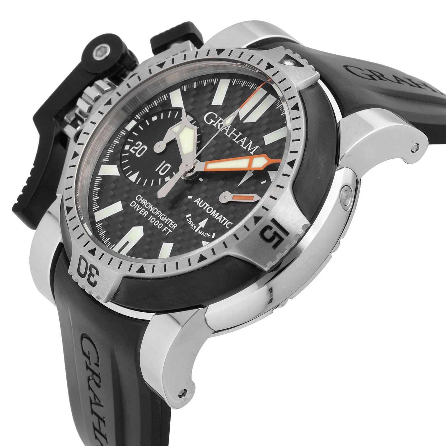 Graham Chronofighter Oversize Diver 47mm Automatic Mens Watch 2OVDIVAS.B03A.K10B
