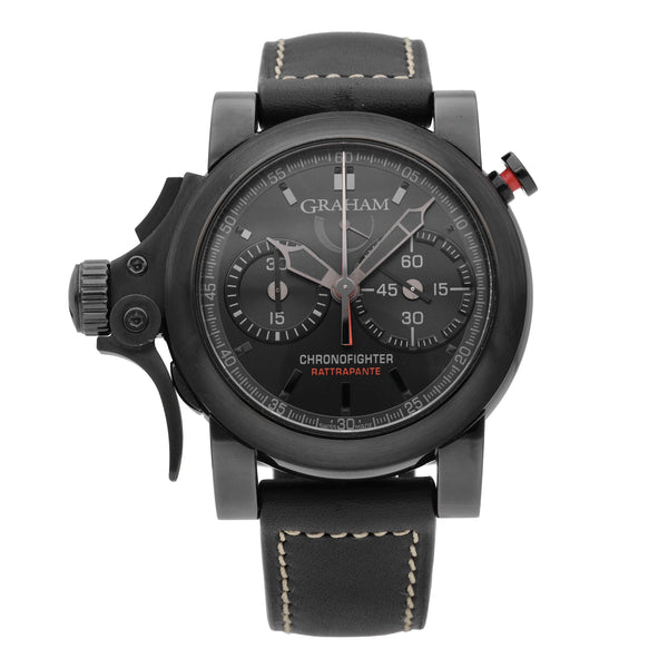 Graham Chronofighter Rattrapante LE 46mm Automatic Men's Watch G2TRRB.B08A.C86N