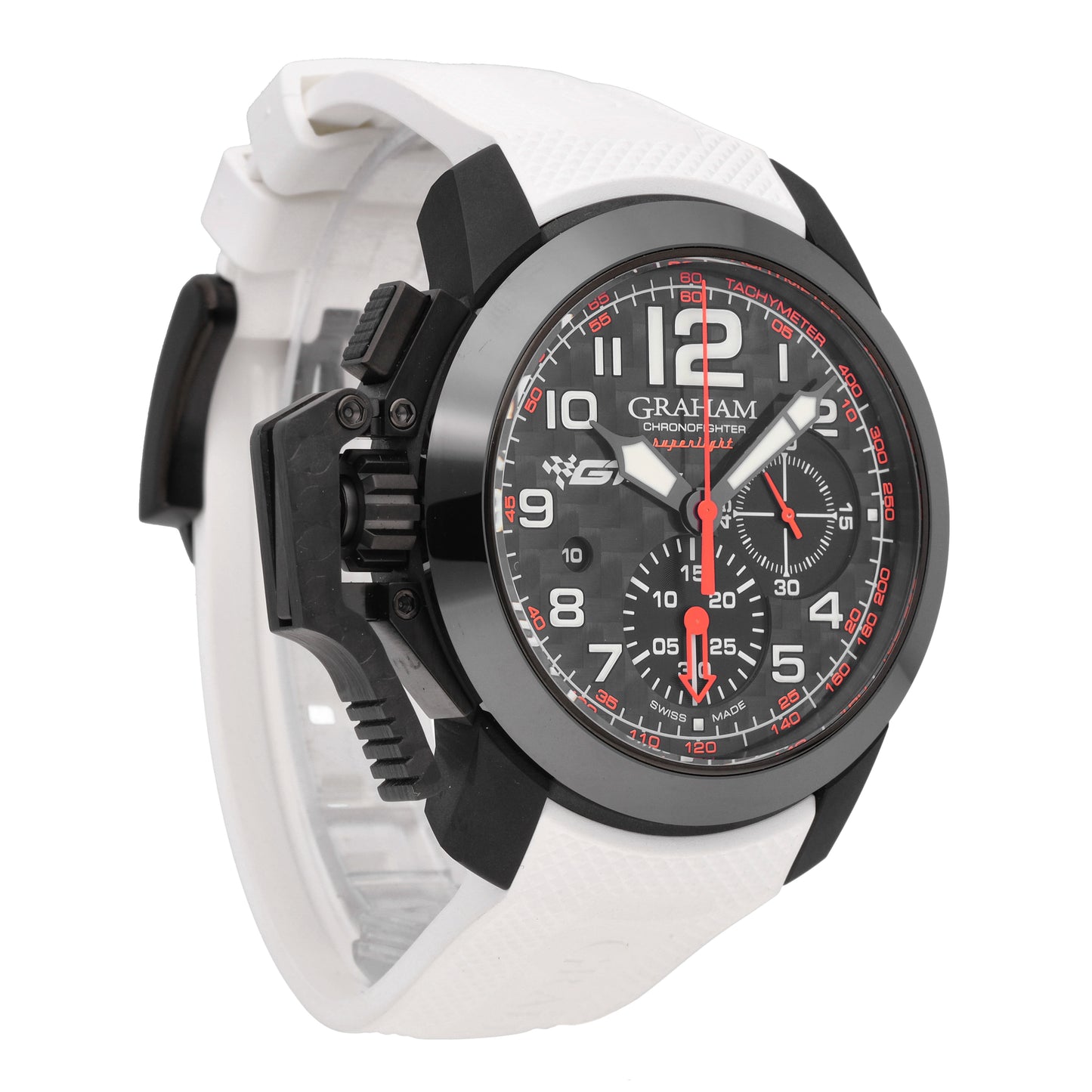 Graham Chronofighter Superlight 47mm Automatic Men's Watch 2CCBK.B14A.K102B
