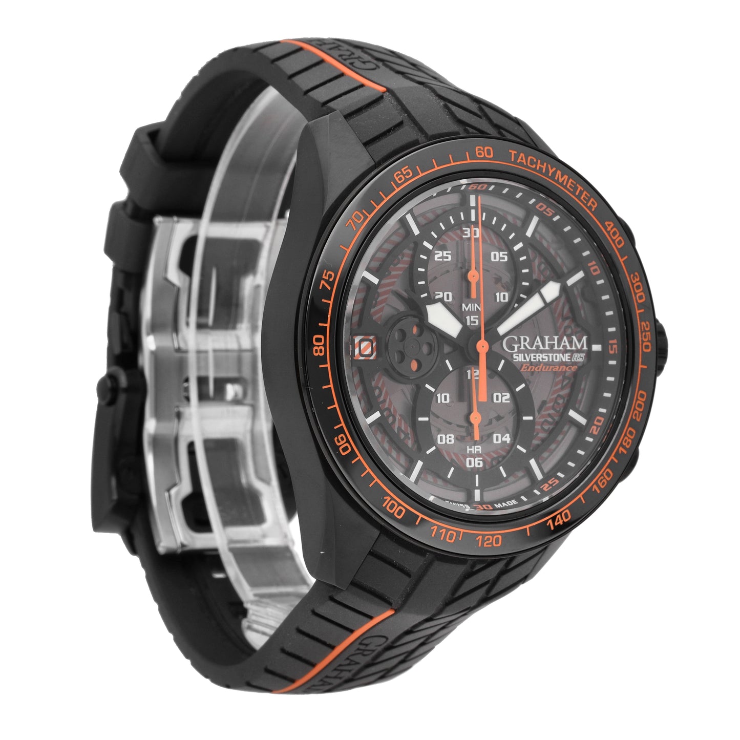 Graham Silverstone RS Endurance 46mm Automatic Men's Watch 2STCB.B04A.K98H