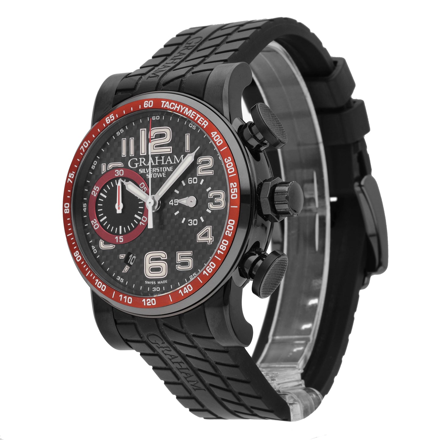 Graham Silverstone Stowe Racing 44mm Automatic Men's Watch 2SAAB. B01A.K07N