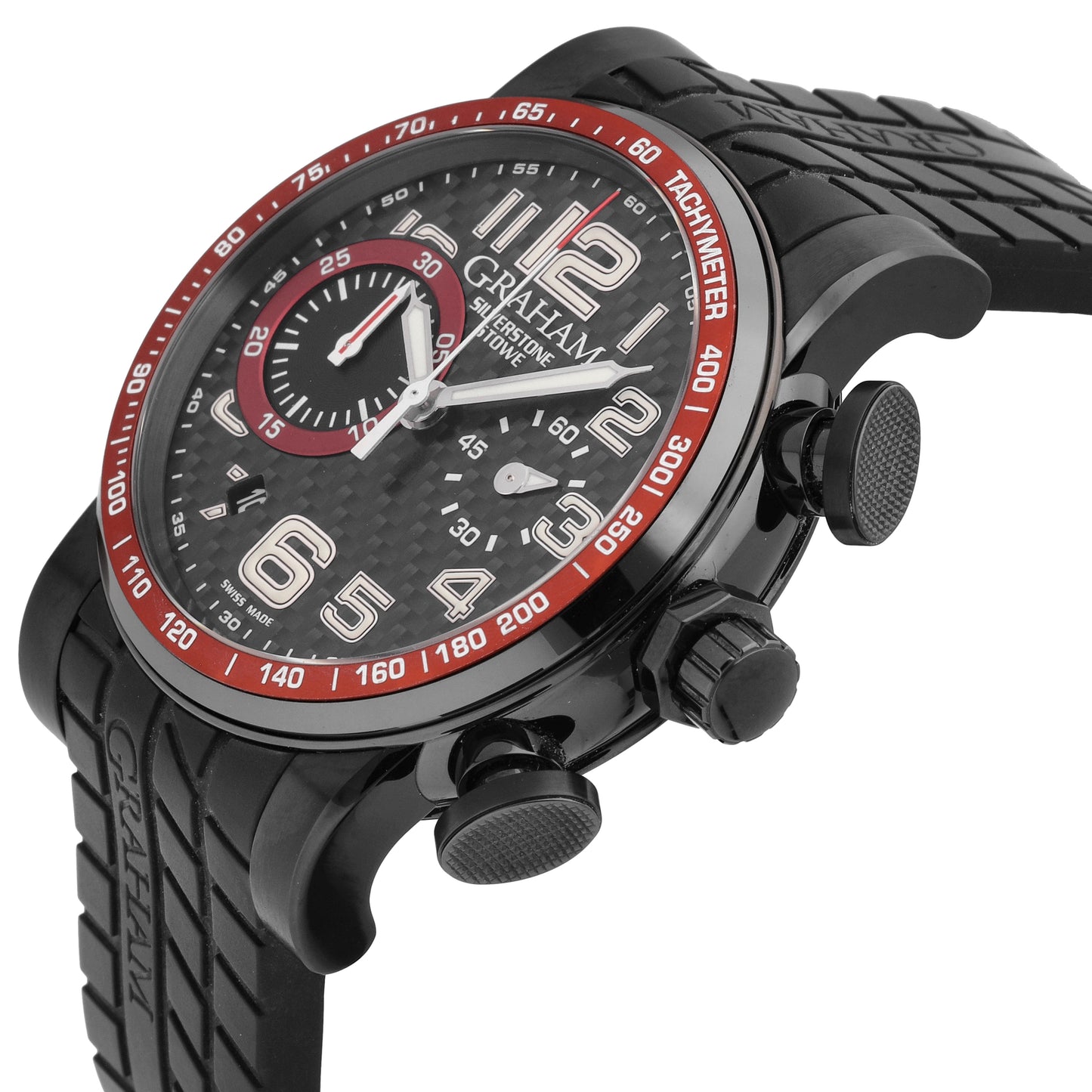 Graham Silverstone Stowe Racing 44mm Automatic Men's Watch 2SAAB. B01A.K07N