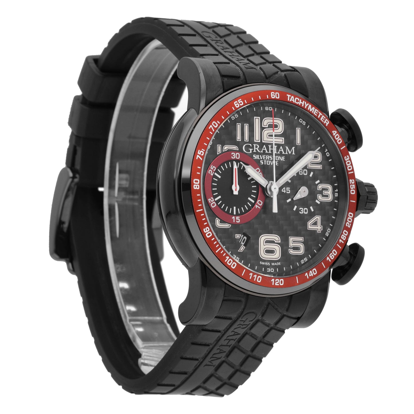 Graham Silverstone Stowe Racing 44mm Automatic Men's Watch 2SAAB. B01A.K07N