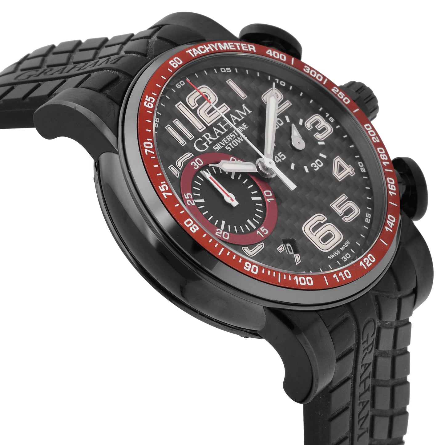Graham Silverstone Stowe Racing 44mm Automatic Men's Watch 2SAAB. B01A.K07N